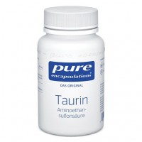 Пищевая добавка с таурином PURE ENCAPSULATIONS Taurin Kapseln 60 шт Pro medico